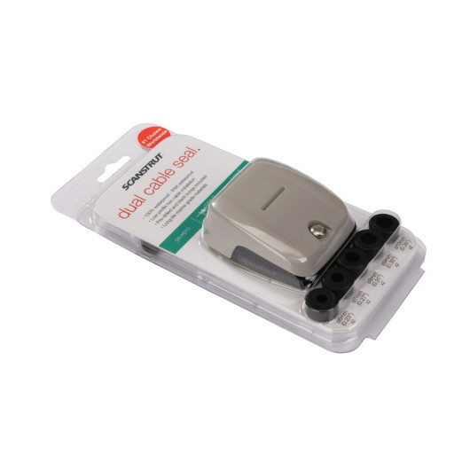 Passe-câble double DS-HD10 Scanstrut | Passe-câble étanche bateaux ou camping-cars | Emballage 1