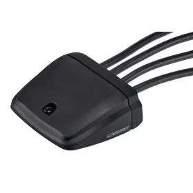 Passe-câble DS-H-Multi-BLK Scanstrut horizontal | Passe-câble étanche pour bateau, van ou camping-car | 4 câbles