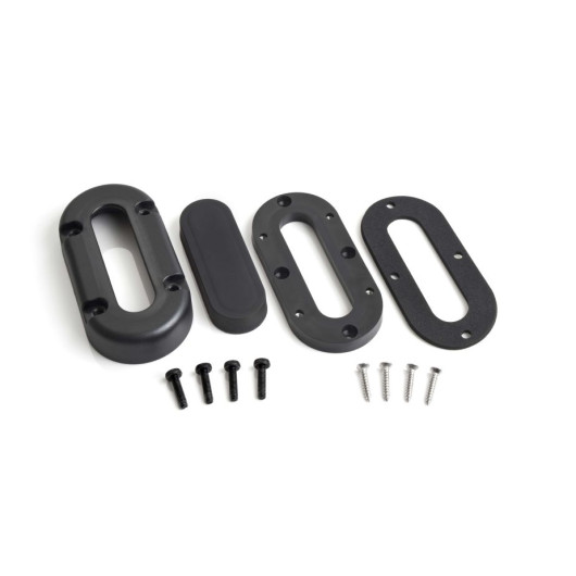 Passe-câble DS-Multi-P-BLK vertical Scanstrut | Passe-câble étanche pour bateau ou véhicule aménagé | Kit livraison