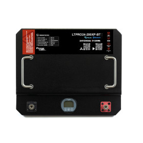 Batterie Lithium LTPRO24-300XP-BT Energie Mobile 24V / 300 Ah pour camping-car & bateau | Vue de face