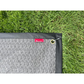 Tapis de sol auvent Isabella - Accessoire de qualité pour camping-car et caravane - gris foncé