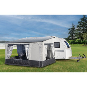 Auvent Villa Toulouse - Habillage Thule Omnistor 1200 - côté