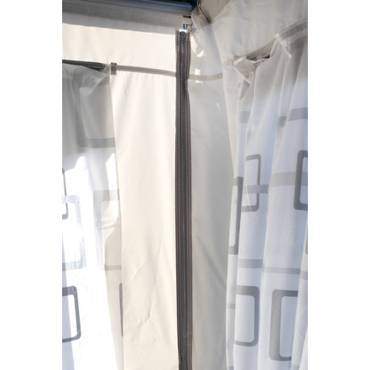 Auvent Villa Toulouse - Habillage Thule Omnistor 1200 - haut