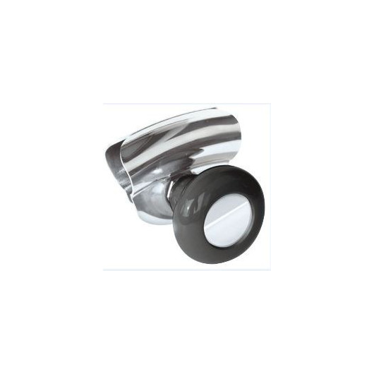 Pommeau de volant Osculati | Volant & barre à roue accessoire pour bateau ou camping-car | gris