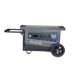 EM E-GEN5000 Batterie lithium portable haute puissance 5000W avec sortie 12V | Station d'énergie nomade