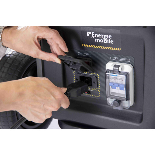 Batterie lithium portable haute puissance 5000W avec sortie 12V | Station d'énergie nomade | Branchement chargeur