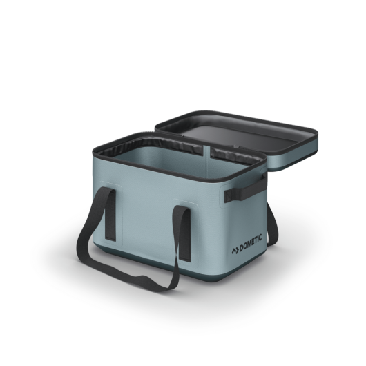 DOMETIC GO Soft Storage 20L - glacière souple pour camping - bleu glacier ouvert