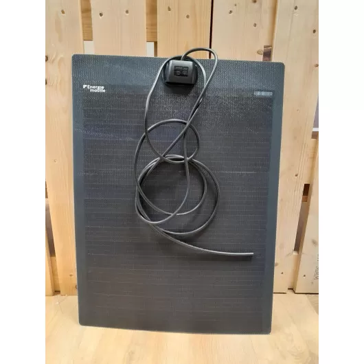 EM Panneau solaire reconditionné PERC HD FLEX 55 cellules Shingled souple | équipement camping-cars et fourgons