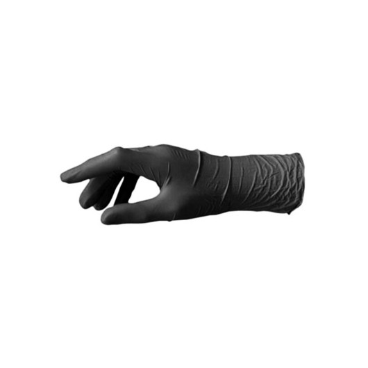 Gants en nitrile noir - Protection des mains - visuel