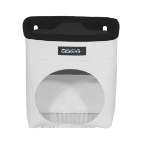 OUTILS OCEANS Bayabout à hublot | baille à bouts Bayabout à hublot OUTILS OCEANS | Rangement cockpit pour bateau à voile ou à moteur | voir le contenu de l'extérieur