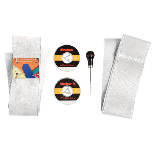 MARLOW Kit cuir pour barre à roue | blanc