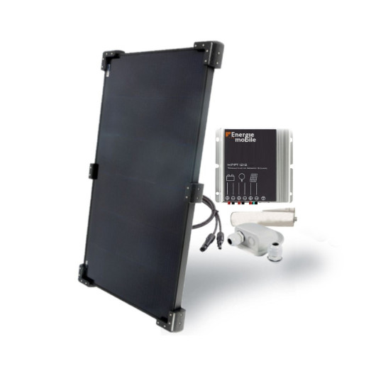 Kit panneau solaire 210W PERC avec régulateur MPPT pour camping-car par ENERGIE MOBILE