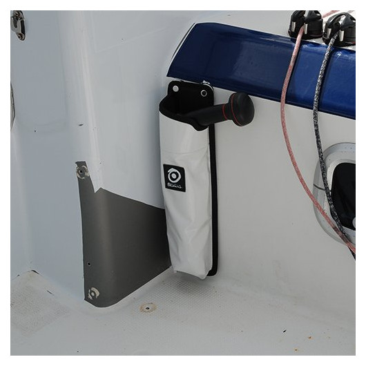 Bayamanivelle 2 encoches Outils Ocean | Rangement cockpit de bateau à voile de plaisance ou de régate | modèle une seule encoche