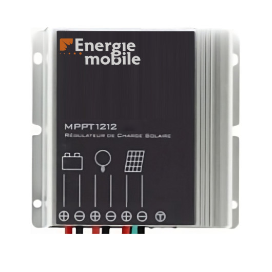 ENERGIE MOBILE Kit Panneau solaire Marine Flex 170 W avec régulateur MPPT.