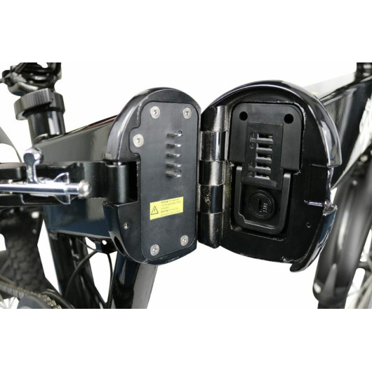 Carl 300 Blaupunkt | vélo électrique pliable 20" à emporter en bateau ou camping-car | batterie lithium-ion