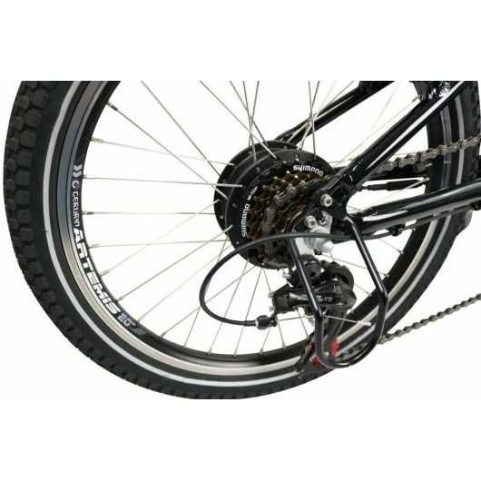 Carl 300 Blaupunkt | vélo électrique pliable 20" à emporter en bateau ou camping-car | dérailleur Shimano