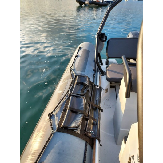 Equipet souple 3 compartiments Outils Oceans | Rangement sur filière motonautisme | sur boudin pneumatique