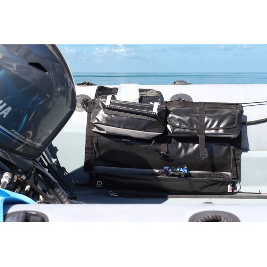 Equipet souple 3 compartiments Outils Oceans | Rangement sur filière motonautisme | poche multiples