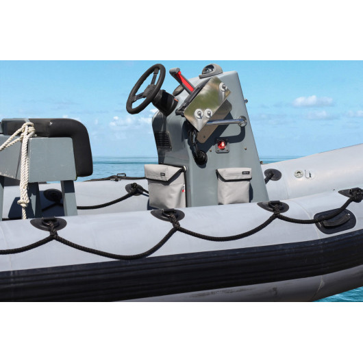 Equipet 1 compartiment avec rabat Outils Oceans | Rangement voilier, bateau moteur ou semi-rigide | sur console