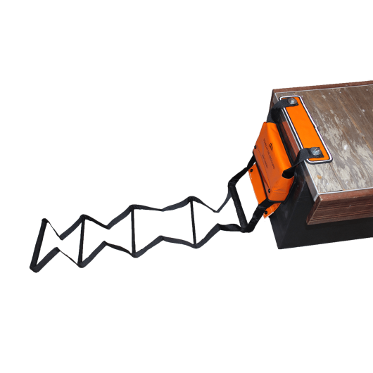 Echelle de ponton Magic-Reboard Outils Oceans| Echelle secours personnel permanente | dépliée