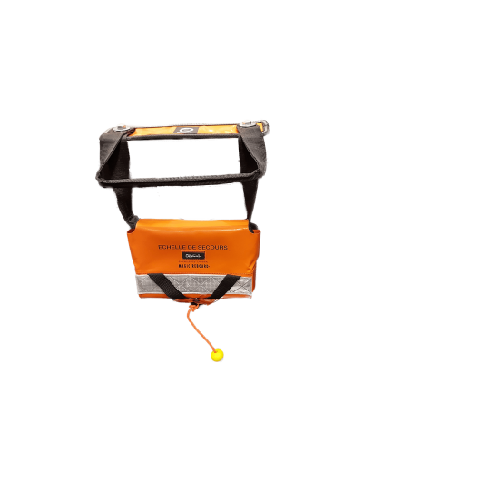 Echelle de ponton Magic-Reboard Outils Oceans| Echelle secours personnel permanente | Cordelette jaune