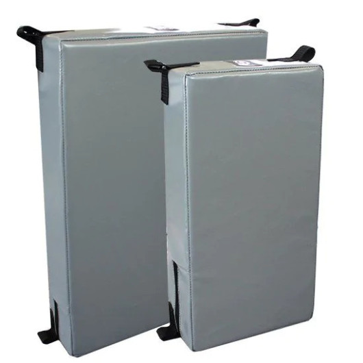 Pare-battage plat - Protection de la coque du bateau - gris