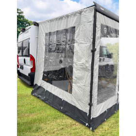 REIMO TENT Girona Pare-soleil de store côté Re-Tent Pare-soleil de store Girona - Habillage extérieur - fenêtre