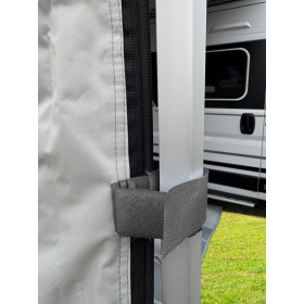 REIMO TENT Girona Pare-soleil de store côté Re-Tent Pare-soleil de store Girona - Habillage extérieur - fenêtre