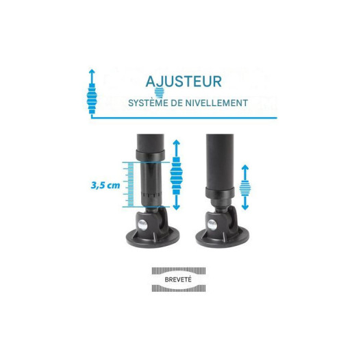 Table Amulet - Mobilier de plein air - nivellement