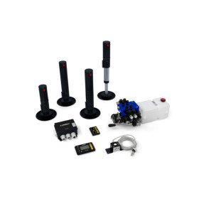 Kit 4 verins de nivellement automatique 12 V CARBEST spécial fourgon aménagé Ducato