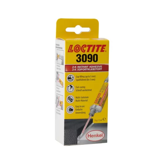 LOCTITE 3090 Colle bi composant - Adhésif hautes performances pour multiples support en van, fourgon, camping-car