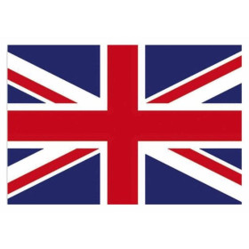 Union Jack Pavillon Plastimo du Royaume-Uni | Drapeau de courtoisie en bateau