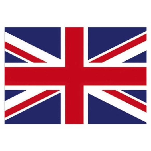 Union Jack Pavillon Plastimo du Royaume-Uni | Drapeau de courtoisie en bateau