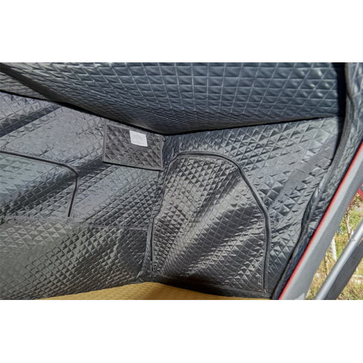 Tente de toit 2/3 personnes Traveller 160 Lexagones | Tente de toit pour fourgon et van aménagé | toile contre le froid