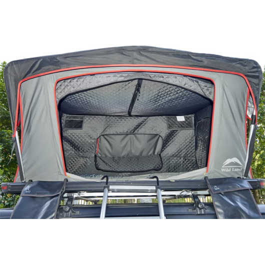 Tente de toit 2/3 personnes Traveller 160 Lexagones | Tente de toit pour fourgon et van aménagé | toile thermique pour hiver