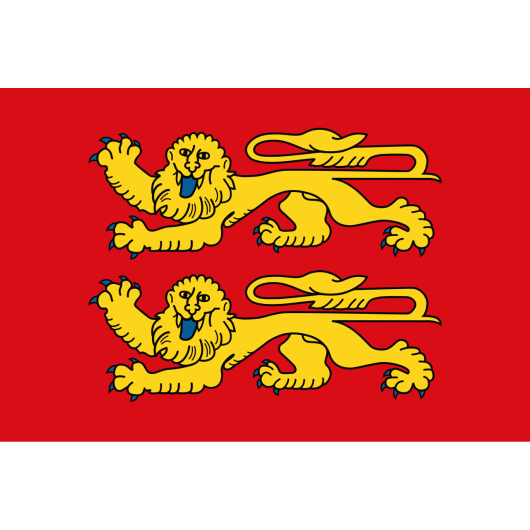 Pavillon Plastimo de la région Normandie | Drapeau de courtoisie en bateau