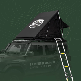 Tente de toit 2 personnes Trek Go Overland | Tente de toit pour voiture, van aménagé et fourgon