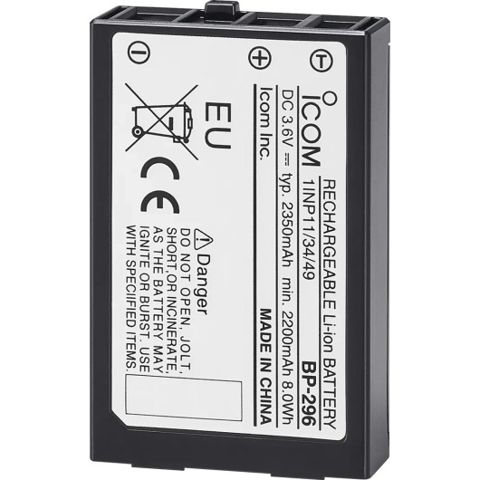 VHF Portable Icom IC-M37E | VHF Portable 6W Étanche et flottante | Batterie lithium