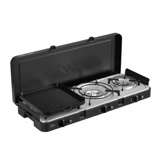 3 Cook Turbo FFD Deluxe - Cuisson en plein air - plaque