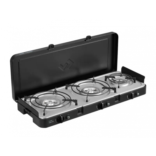 3 Cook Turbo FFD Deluxe - Cuisson en plein air - brûleurs