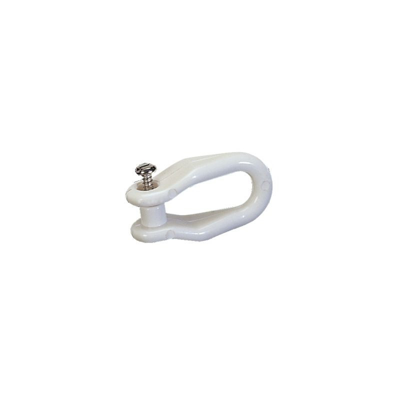 Manille Pivotante Acier Inoxydable 316 Pour Voile Et Escalade - Longueur 6.3 Cm, Libération Rapide, Haute Résistance - Compacte, Légère, Marine - 3