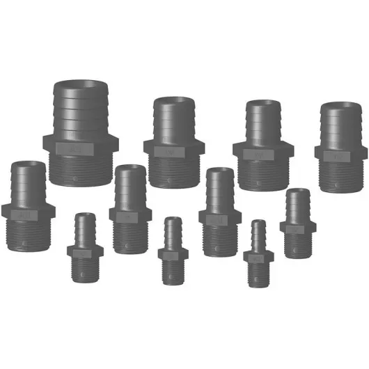 Embout Cannelé Pour Raccord Tuyau Flottant - 1-1/2 - 38 Mm 3396 Hayward 355 9672