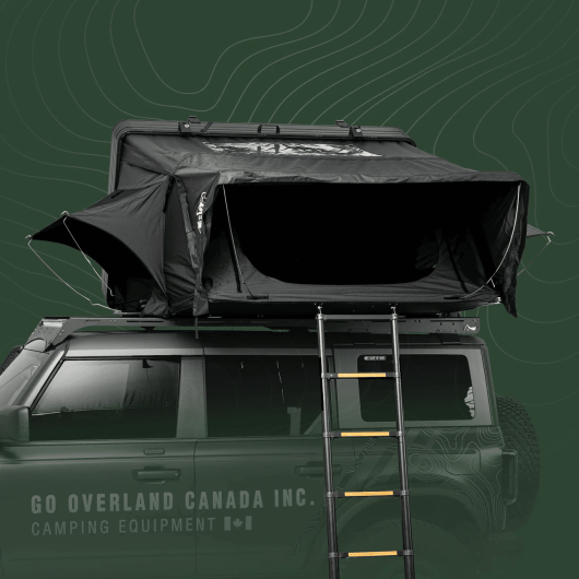 Tente de toit pour 4 personnes Expedition XL de Go Overland | Tente de toit pour van aménagé, voiture