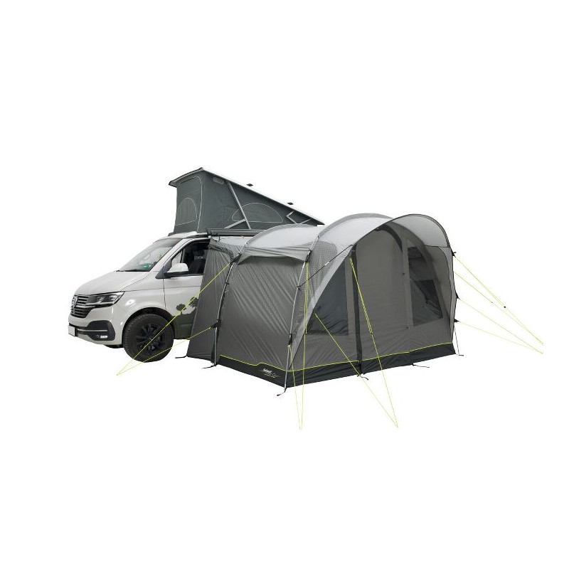 Auvent De Toit Pour Fourgon, Van, Caravane - Taille 2x2.5m - Tissu Oxford 420D Imperméable - Cadre Aluminium Télescopique