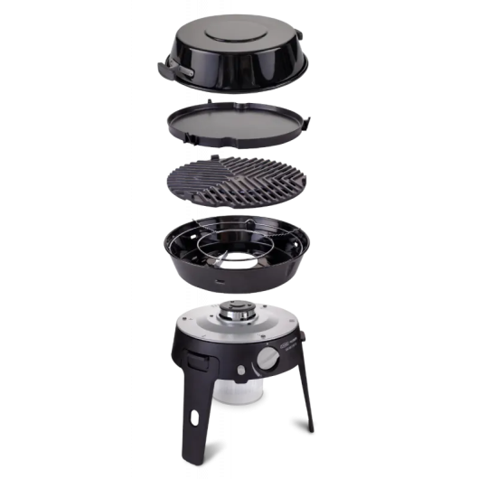Safari Chef 30 HP Deluxe - Barbecue gaz - accessoires