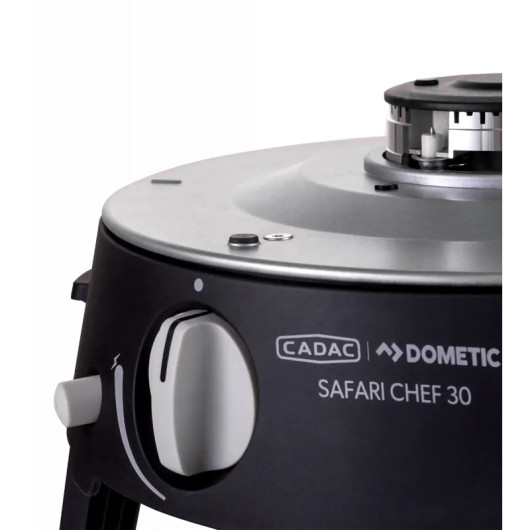 Safari Chef 30 LP Combo - Barbecue au gaz - réglage