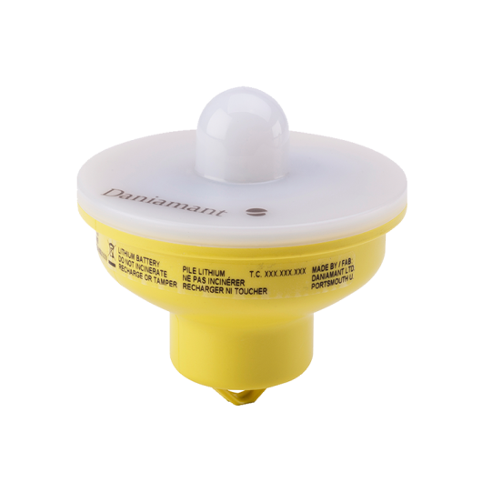 Feu à retournement Daniamant L170 lithium | Feu flash pour armement de bateau | Seul