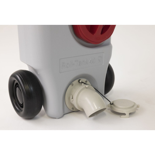 Roll-Tank 40 W Fiamma | réservoir eaux usées 40L mobile pour camping-car, caravane et fourgon aménagé | vidange facile