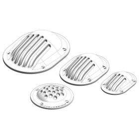 Crépine écope blanche ronde 1"1/4 Trudesign | Passe-coque, évent de bateau de croisière ou à moteur | gamme