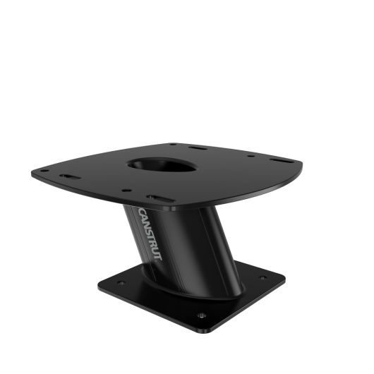 Aluminium Power Tower 150 mm Scanstrut| Accessoire & capteur Combiné & Ecran multifonction de bateau | Black noir